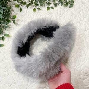 Surell Faux Fur Head Wrap